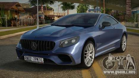 Mercedes-Benz S63 Coupe BM para GTA San Andreas