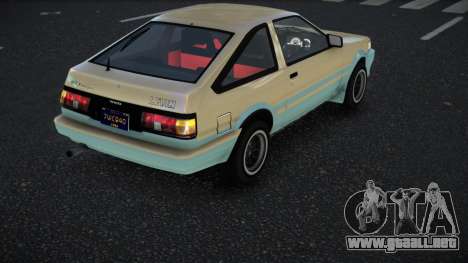 Toyota AE86 Zefuxogi para GTA 4