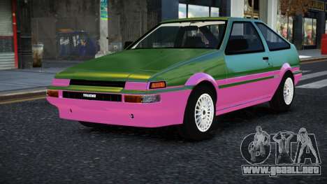 Toyota AE86 Ayem para GTA 4