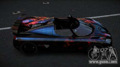 Koenigsegg Agera Lamroc S3 para GTA 4