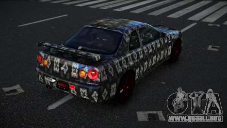 Nissan Skyline R34 Vinor S6 para GTA 4
