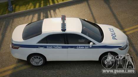 2007 Toyota Camry LE Traffic Police para GTA San Andreas