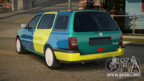 1998 Volkswagen Golf Mk3 Variant Harlequin para GTA San Andreas