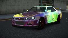 Nissan Skyline R34 Vinor S7 para GTA 4