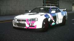 Nissan Skyline R34 Vinor S10 para GTA 4