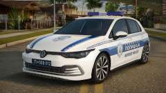 2026 Volkswagen Golf VIII Policija para GTA San Andreas