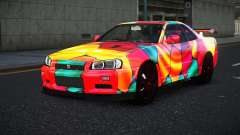 Nissan Skyline R34 Vinor S11 para GTA 4