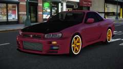 Nissan Skyline R34 Lepob para GTA 4