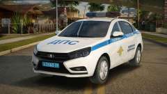 2017 Lada Vesta DPS para GTA San Andreas