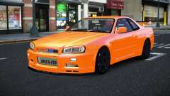 Nissan Skyline R34 Segihoruf para GTA 4
