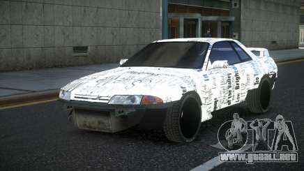 Nissan Skyline R32 Daisow S8 para GTA 4