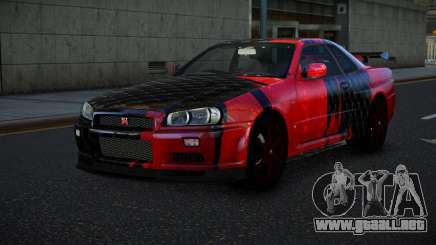 Nissan Skyline R34 Vinor S12 para GTA 4
