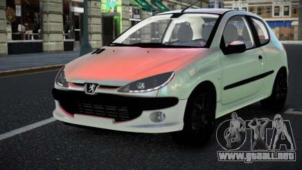 Peugeot 206 Lahvifelo para GTA 4