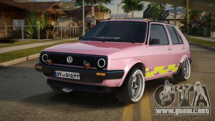 Volkswagen Golf Mk2 (Camber Style) para GTA San Andreas