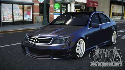 Mercedes-Benz C63 AMG Peluqoj para GTA 4