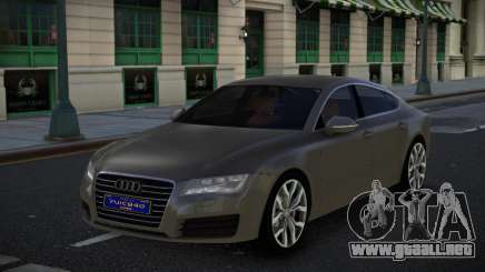 Audi A7 Zonuyape para GTA 4