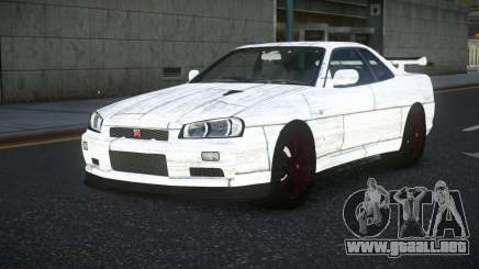 Nissan Skyline R34 Vinor S1 para GTA 4