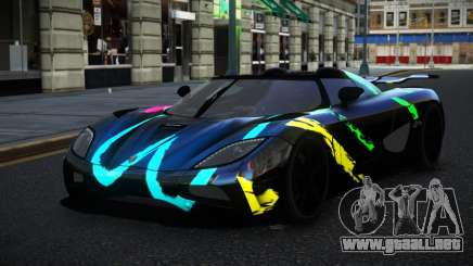 Koenigsegg Agera Lamroc S4 para GTA 4