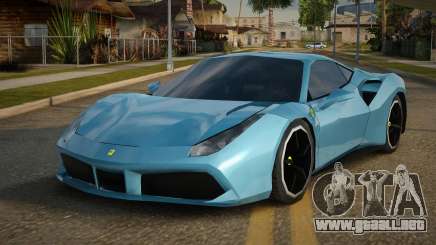 2015 Ferrari 488 GTB para GTA San Andreas