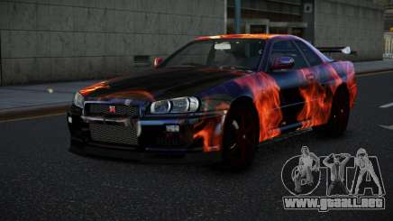 Nissan Skyline R34 Vinor S9 para GTA 4