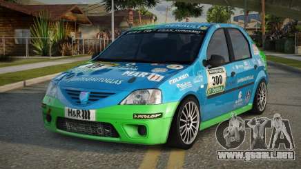 2004 Dacia Logan 24h Nurburgring para GTA San Andreas