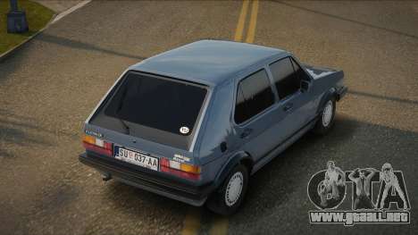 1983 Volkswagen Golf para GTA San Andreas