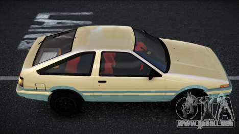Toyota AE86 Tuuge para GTA 4