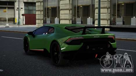 Lamborghini Huracan Sepu para GTA 4