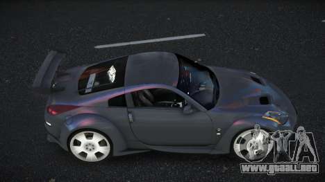 Nissan 350Z Ceja para GTA 4