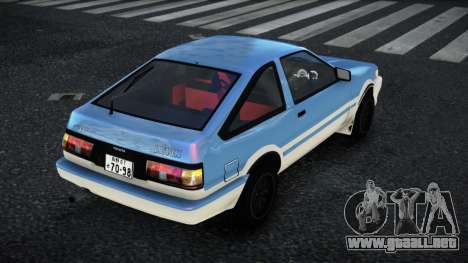 Toyota AE86 Maxuni para GTA 4
