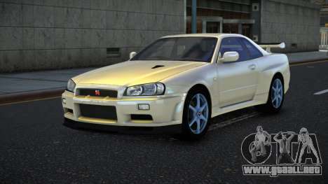 Nissan Skyline R34 Bassty para GTA 4