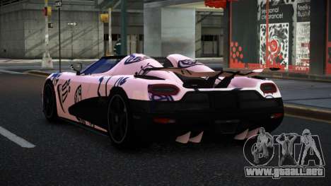 Koenigsegg Agera Exader S11 para GTA 4