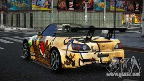 Honda S2000 Rajes S12 para GTA 4