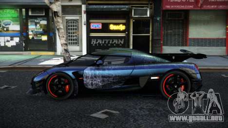 Koenigsegg Agera Nisanor S1 para GTA 4