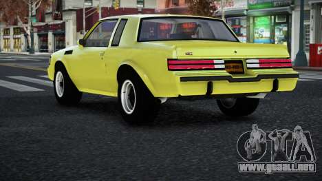 Buick GNX Pujqoma para GTA 4