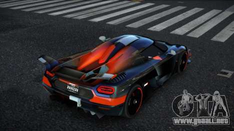 Koenigsegg Agera Nisanor S5 para GTA 4