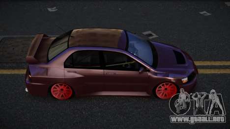 Mitsubishi Lancer Evolution VIII Ecal para GTA 4