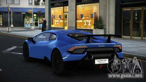 Lamborghini Huracan Riterlan para GTA 4