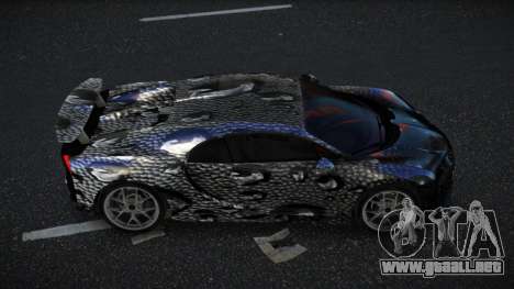 Bugatti Chiron Nalos S7 para GTA 4