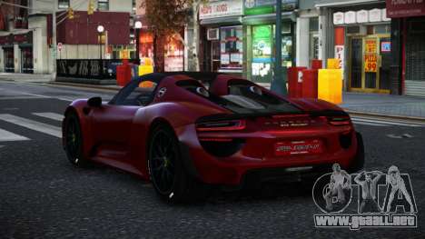 Porsche 918 Cubume para GTA 4