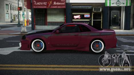 Nissan Skyline R33 Kivojile para GTA 4