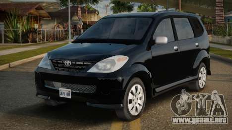 Toyota Avanza V1.1 para GTA San Andreas