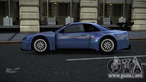 Nissan Skyline R34 GT-R Morley para GTA 4