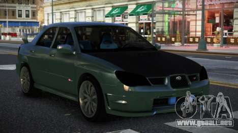 Subaru Impreza Sicaba para GTA 4