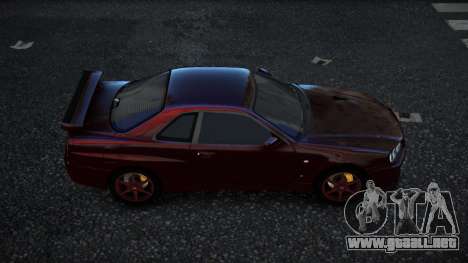 Nissan Skyline R34 Nolia para GTA 4