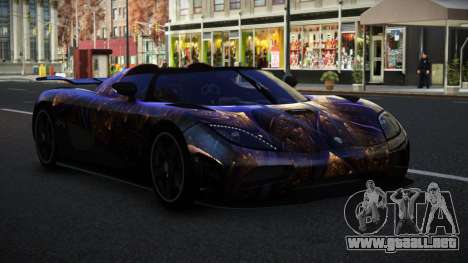 Koenigsegg Agera Exader S6 para GTA 4