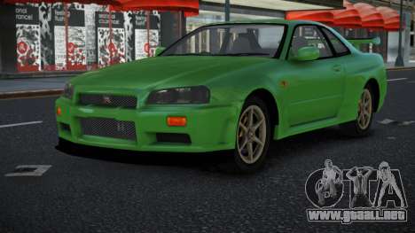 Nissan Skyline R34 Hihsujo para GTA 4