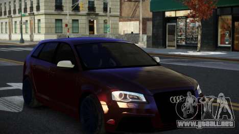 Audi RS3 Uvib para GTA 4