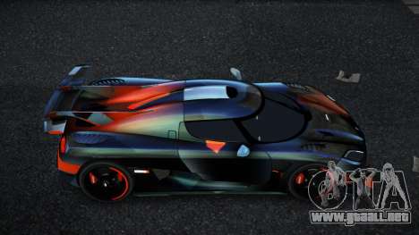 Koenigsegg Agera Nisanor S5 para GTA 4
