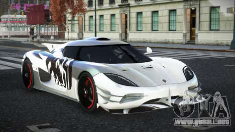 Koenigsegg Agera Nisanor S8 para GTA 4